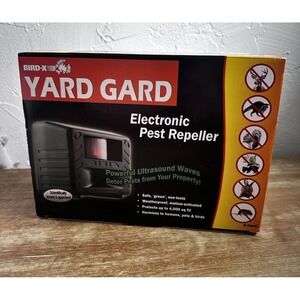 Bird-X Yard Gard - Electronic Pest Repeller *NEW IN BOX*